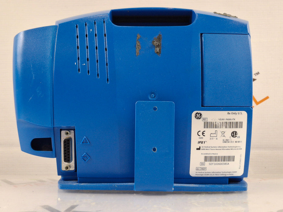 GE Healthcare Dinamap V100 - NIBP, SpO2, Temp Vital Signs Monitor