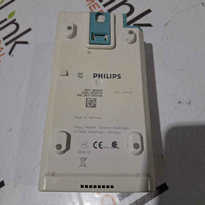 Philips M3001A-A01C06 Fast SpO2, NIBP, ECG, Temp, IBP MMS Module