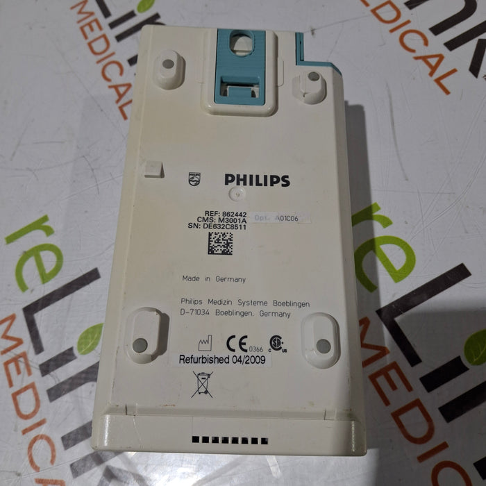 Philips M3001A-A01C06 Fast SpO2, NIBP, ECG, Temp, IBP MMS Module
