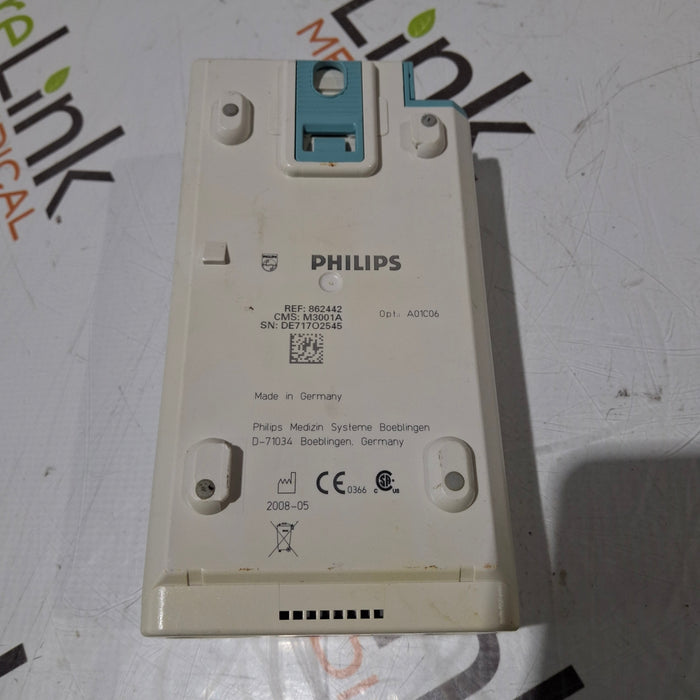 Philips M3001A-A01C06 Fast SpO2, NIBP, ECG, Temp, IBP MMS Module