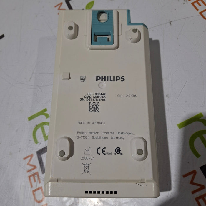 Philips M3001A-A01C06 Fast SpO2, NIBP, ECG, Temp, IBP MMS Module