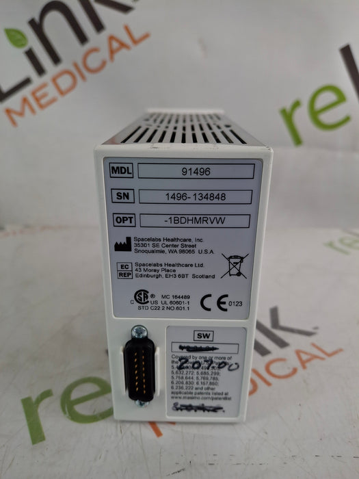 Spacelabs Healthcare Spacelabs Healthcare 91496 Multiparameter Module Patient Monitors reLink Online