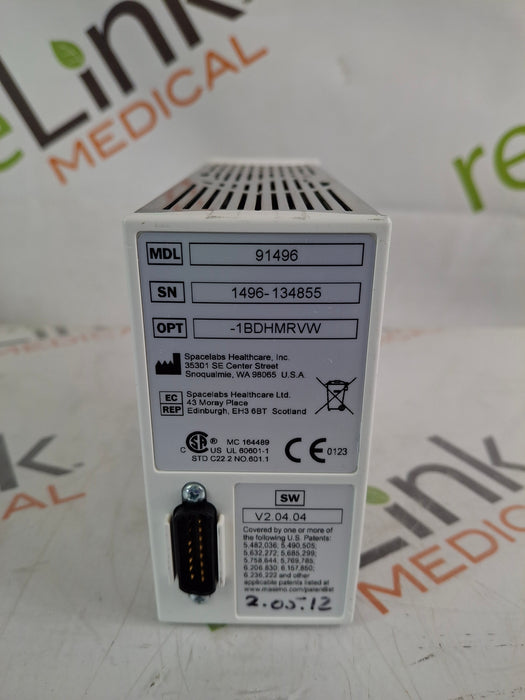 Spacelabs Healthcare 91496 Multiparameter Module