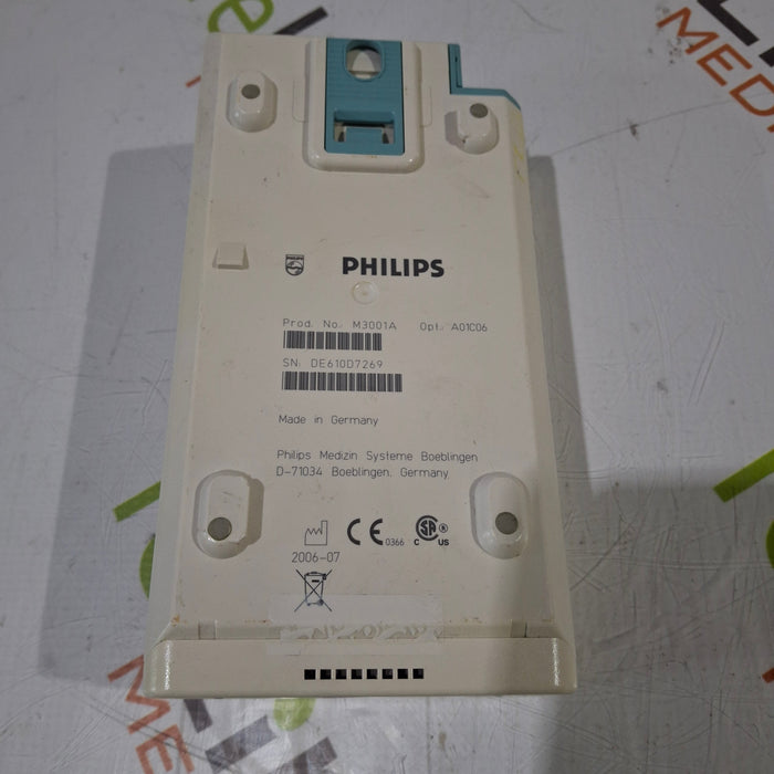 Philips M3001A-A01C06 Fast SpO2, NIBP, ECG, Temp, IBP MMS Module