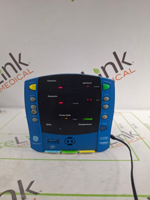 GE Healthcare GE Healthcare Dinamap V100 - NIBP, SpO2 Vital Signs Monitor Patient Monitors reLink Online