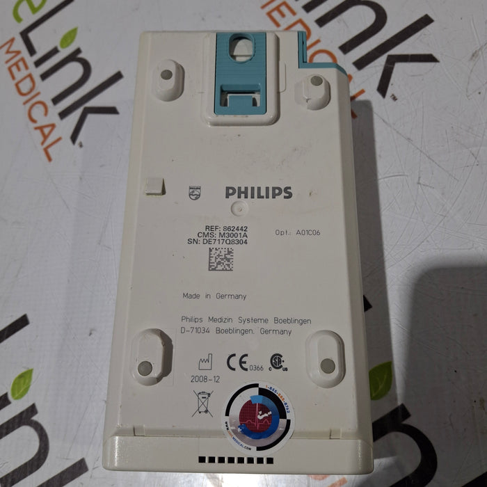 Philips Philips M3001A-A01C06 Fast SpO2, NIBP, ECG, Temp, IBP MMS Module Patient Monitors reLink Online