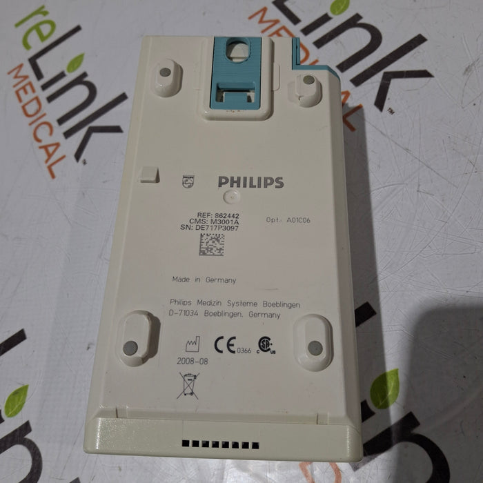 Philips M3001A-A01C06 Fast SpO2, NIBP, ECG, Temp, IBP MMS Module