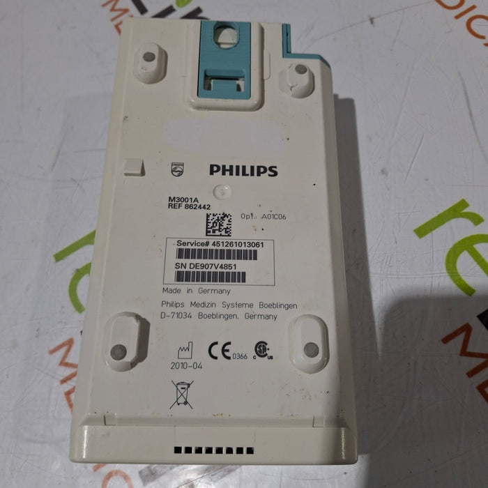 Philips Philips M3001A-A01C06 Fast SpO2, NIBP, ECG, Temp, IBP MMS Module Patient Monitors reLink Online