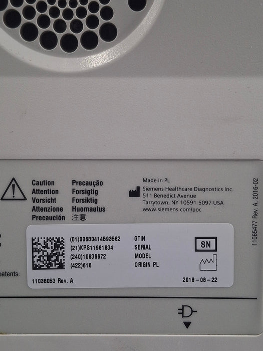 Siemens Clinitek Advantus Analyzer