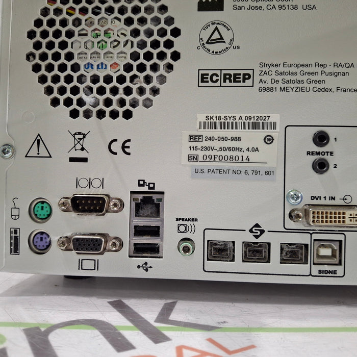 Stryker 240-050-988 SDC Ultra HD Information System