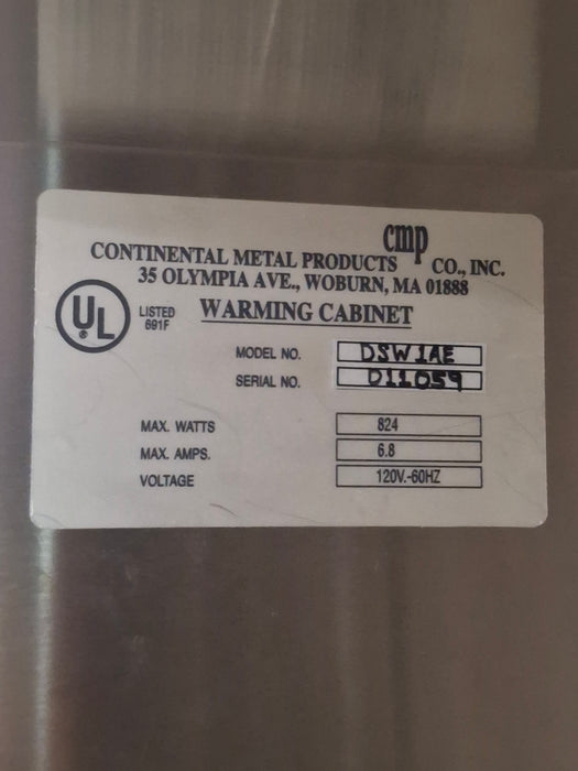 Continental Metal Products DSW1AE-24 Blanket Warmer
