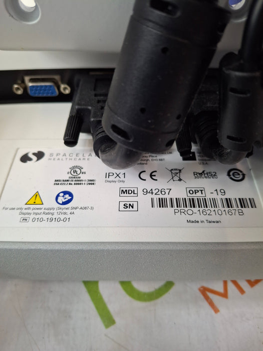 Spacelabs Healthcare Xprezzon 94267 Opt-19 Patient Monitor