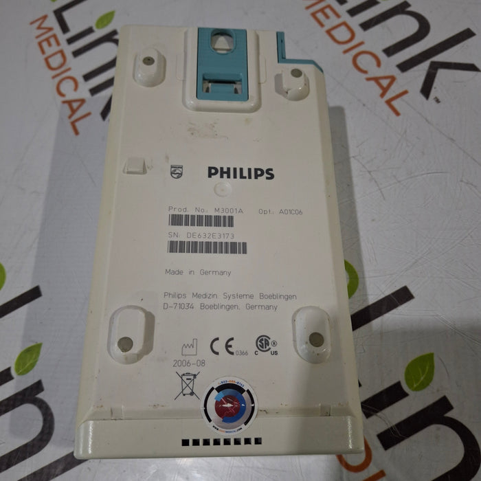 Philips M3001A-A01C06 Fast SpO2, NIBP, ECG, Temp, IBP MMS Module