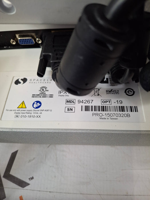 Spacelabs Healthcare Xprezzon 94267 Opt-19 Patient Monitor