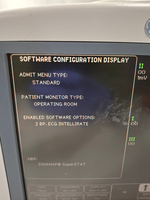 GE Healthcare Dash 4000 - GE/Nellcor SpO2 Patient Monitor