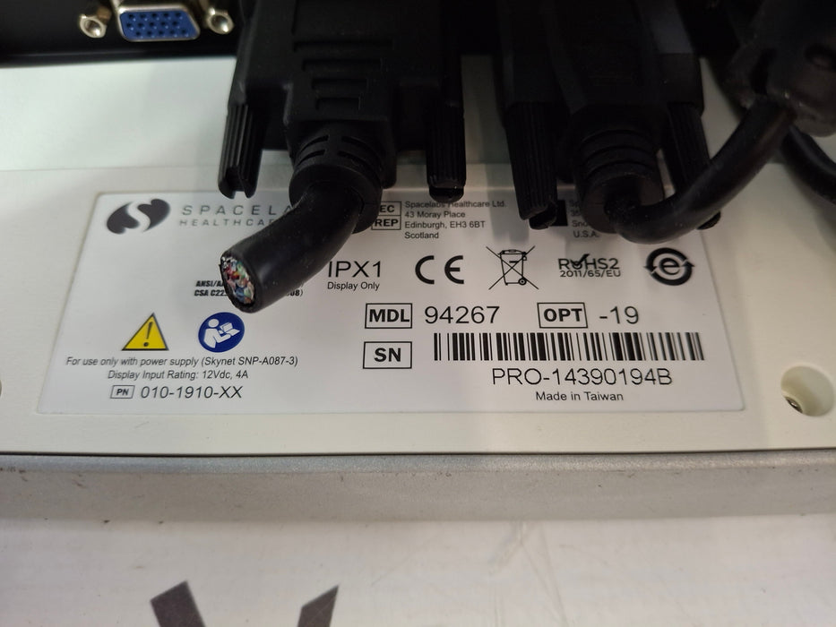 Spacelabs Healthcare Xprezzon 94267 Opt-19 Patient Monitor