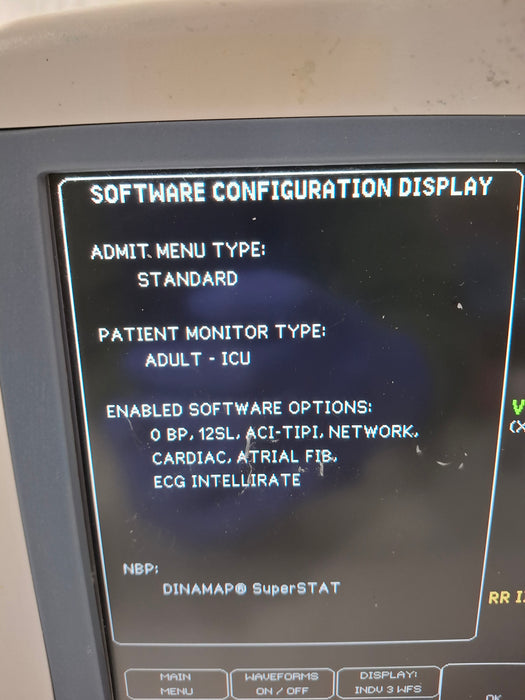 GE Healthcare Dash 4000 - GE/Nellcor SpO2 Patient Monitor
