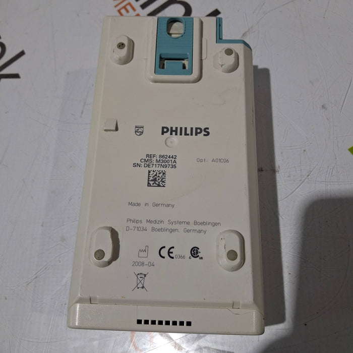 Philips M3001A-A01C06 Fast SpO2, NIBP, ECG, Temp, IBP MMS Module