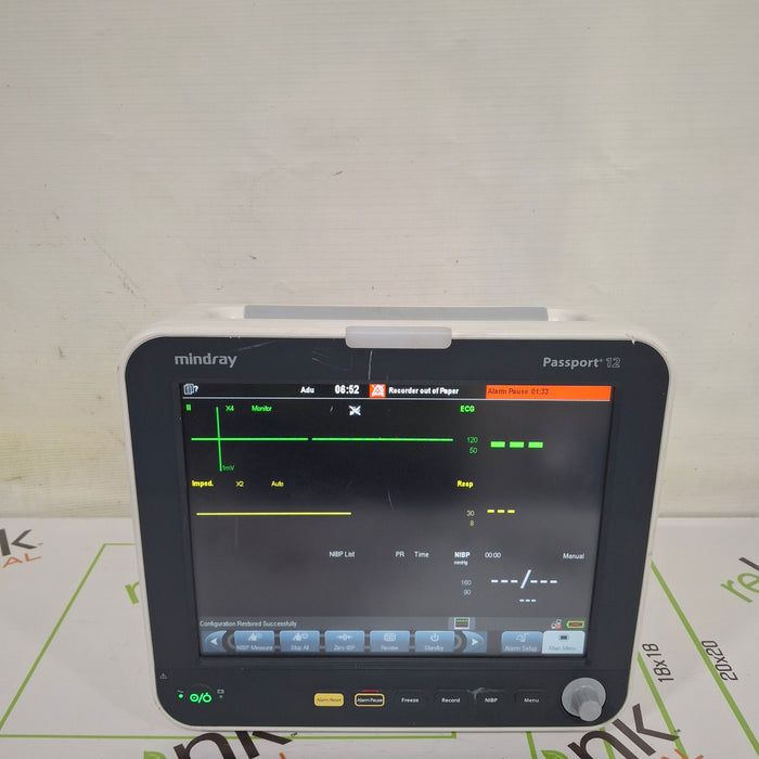 Mindray Passport 12 Patient Monitor