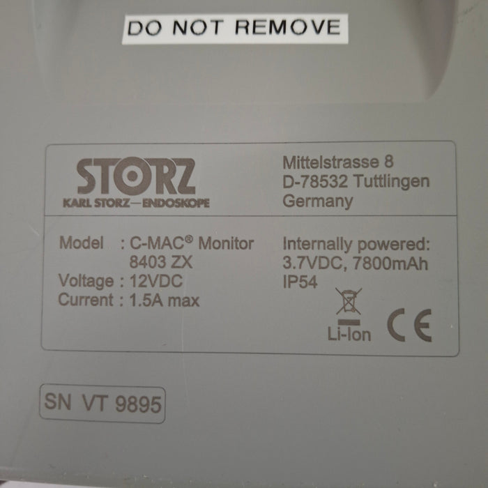 Karl Storz 8403 ZX C-MAC Monitor