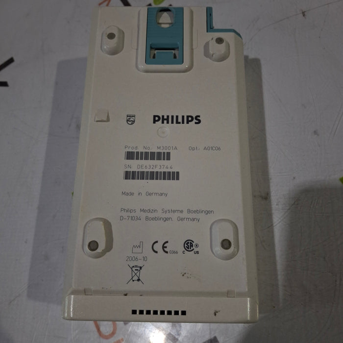Philips M3001A-A01C06 Fast SpO2, NIBP, ECG, Temp, IBP MMS Module