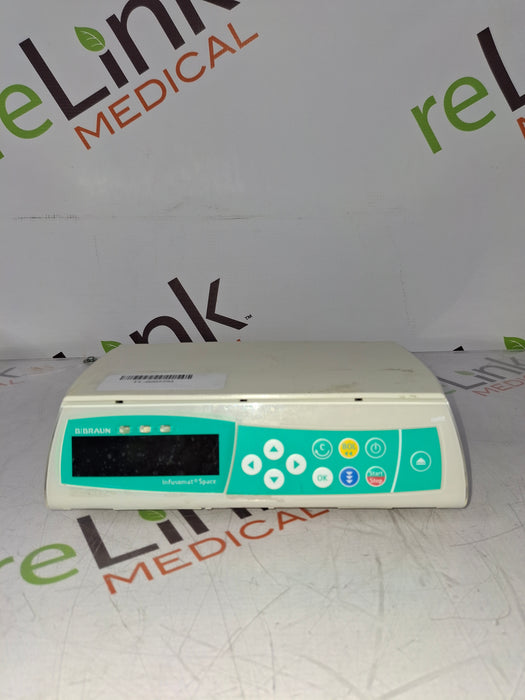 B. Braun Infusomat Space w/Pole Clamp & AC Adapter Infusion Pump