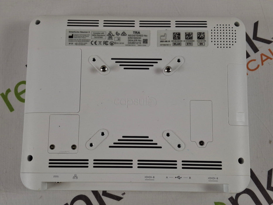 Smartlinx Inc Capsule Technologies Neuron 3 Monitor