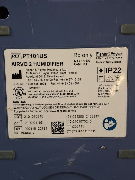 Fisher & Paykel Airvo 2 Humidified High Flow Therapy Unit