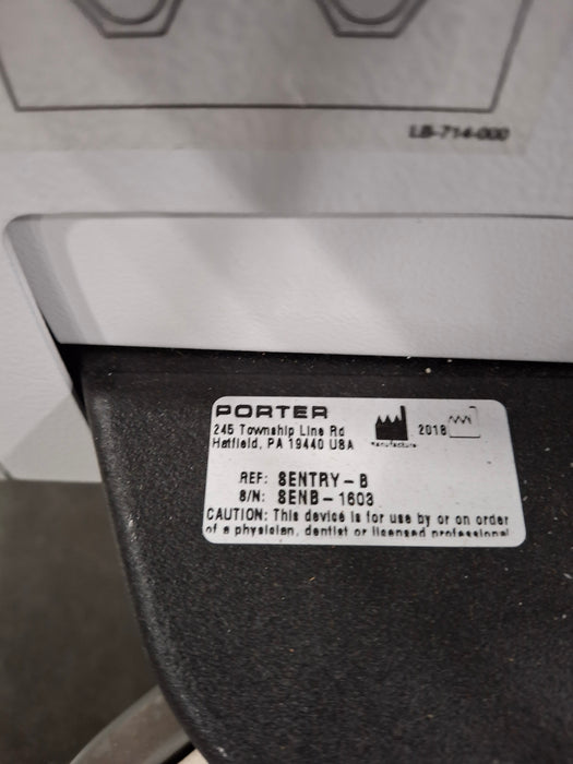 Parker Porter SentrySedate HP Nitrous Delivery System