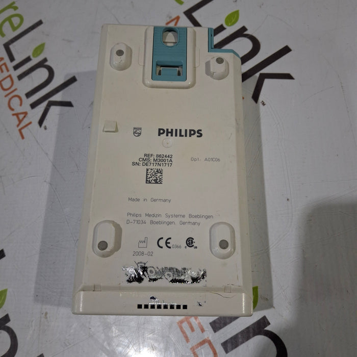 Philips M3001A-A01C06 Fast SpO2, NIBP, ECG, Temp, IBP MMS Module