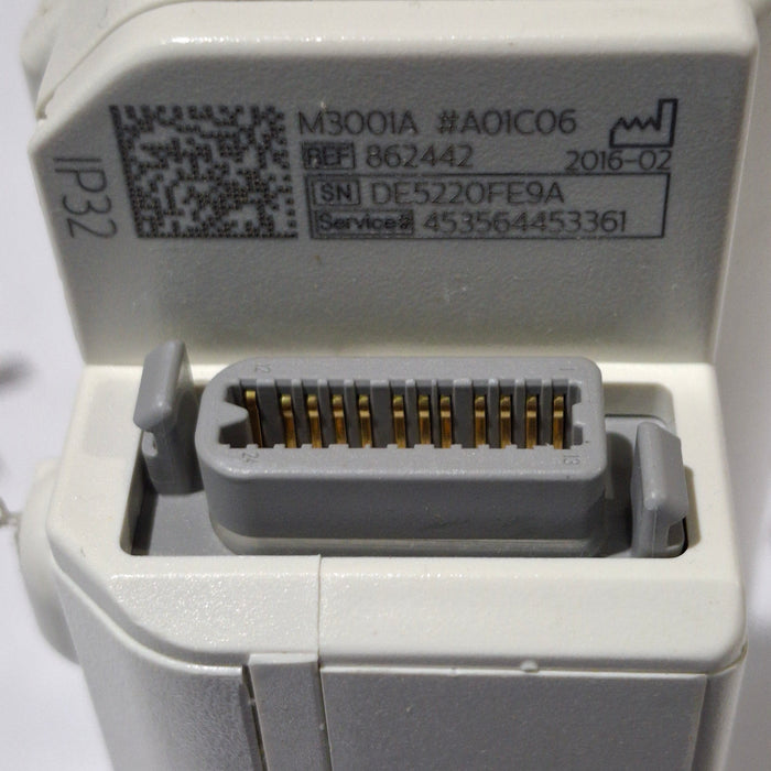 Philips M3001A-A01C06 Fast SpO2, NIBP, ECG, Temp, IBP MMS Module