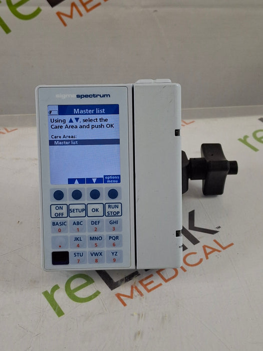 Baxter Sigma Spectrum 8.01.00 w/o Battery Infusion Pump
