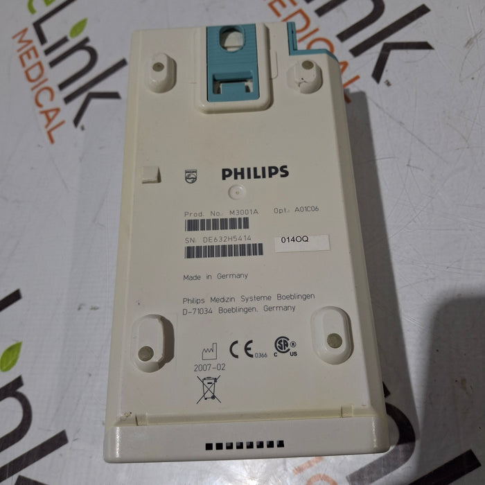 Philips M3001A-A01C06 Fast SpO2, NIBP, ECG, Temp, IBP MMS Module