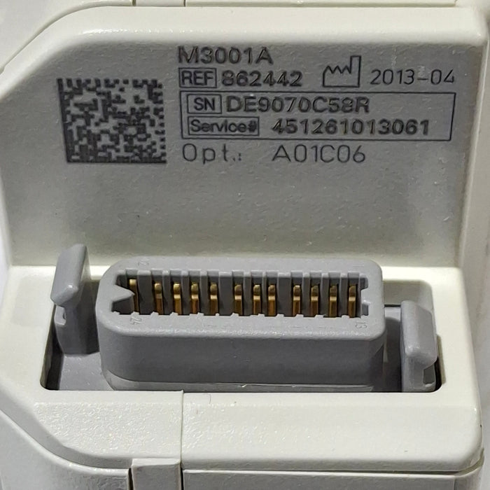 Philips M3001A-A01C06 Fast SpO2, NIBP, ECG, Temp, IBP MMS Module