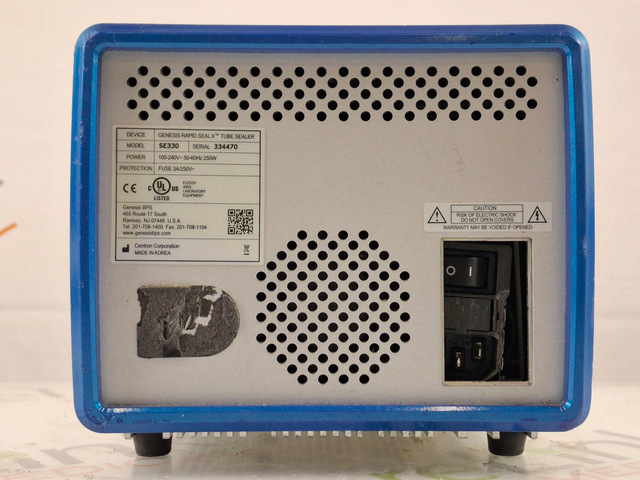 Genesis BPS Raid Seal II SE330 Tube Sealer