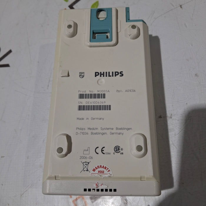 Philips M3001A-A01C06 Fast SpO2, NIBP, ECG, Temp, IBP MMS Module