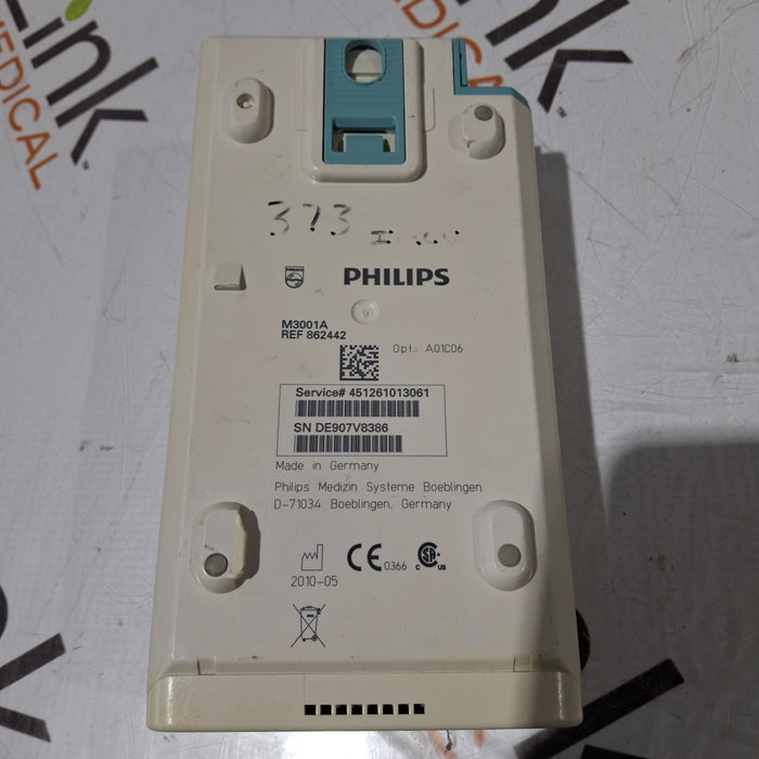 Philips M3001A-A01C06 Fast SpO2, NIBP, ECG, Temp, IBP MMS Module