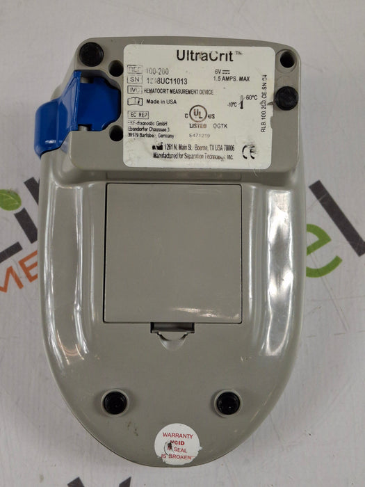 EKF Diagnostics UltraCrit Hematocrit Reader