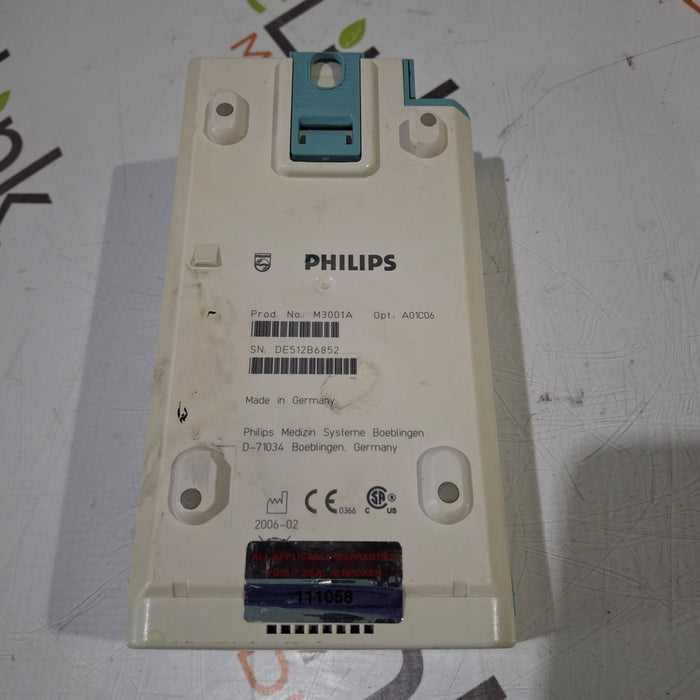 Philips M3001A-A01C06 Fast SpO2, NIBP, ECG, Temp, IBP MMS Module
