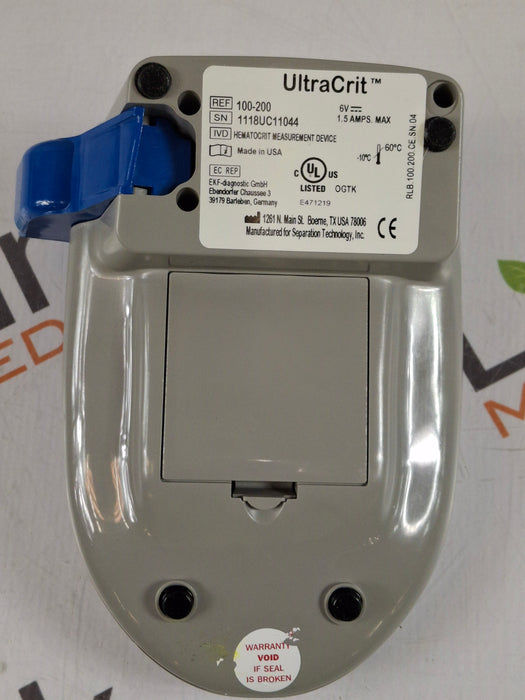 EKF Diagnostics UltraCrit Hematocrit Reader