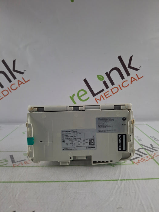 B. Braun Infusomat Space w/Pole Clamp & AC Adapter Infusion Pump