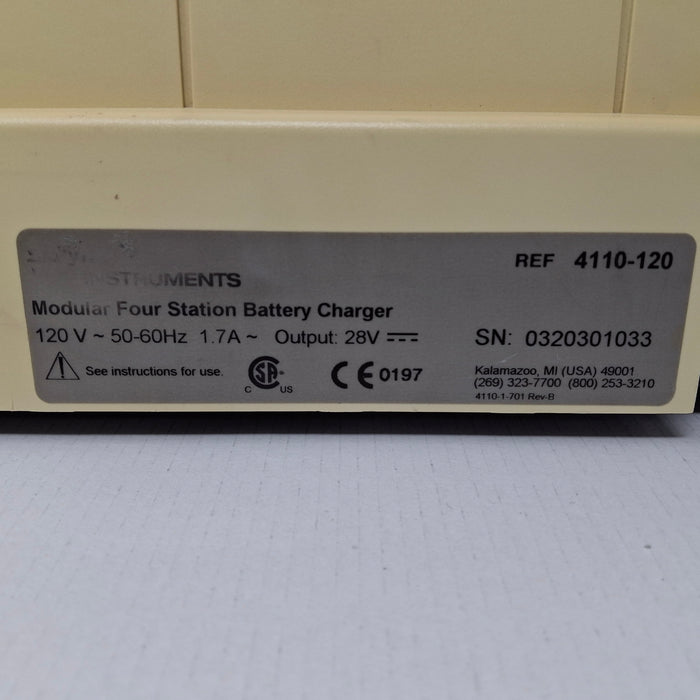 Stryker 4110-120 Four Station Battery Charger