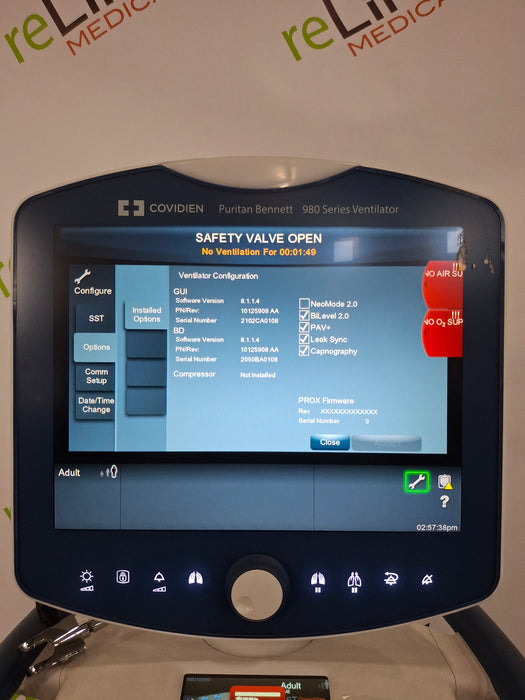 Puritan Bennett 980 Ventilator