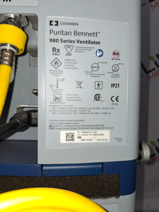 Puritan Bennett 980 Ventilator