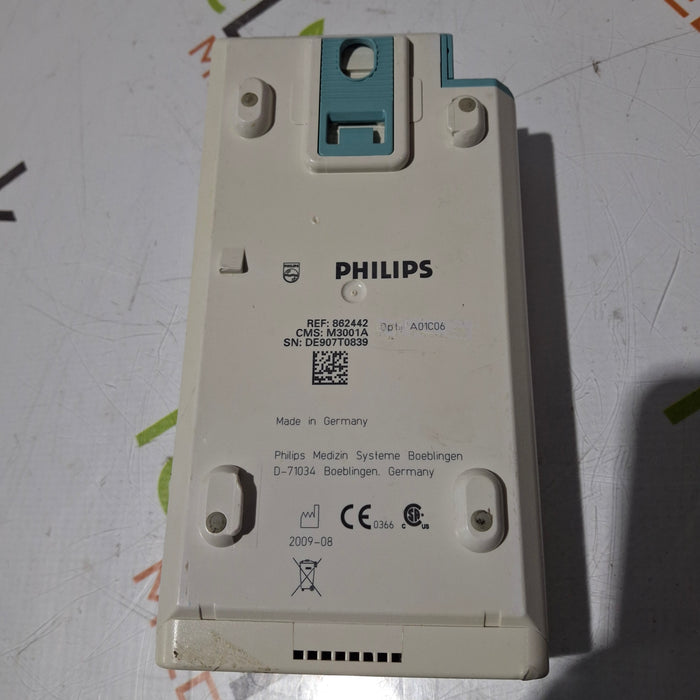 Philips M3001A-A01C06 Fast SpO2, NIBP, ECG, Temp, IBP MMS Module