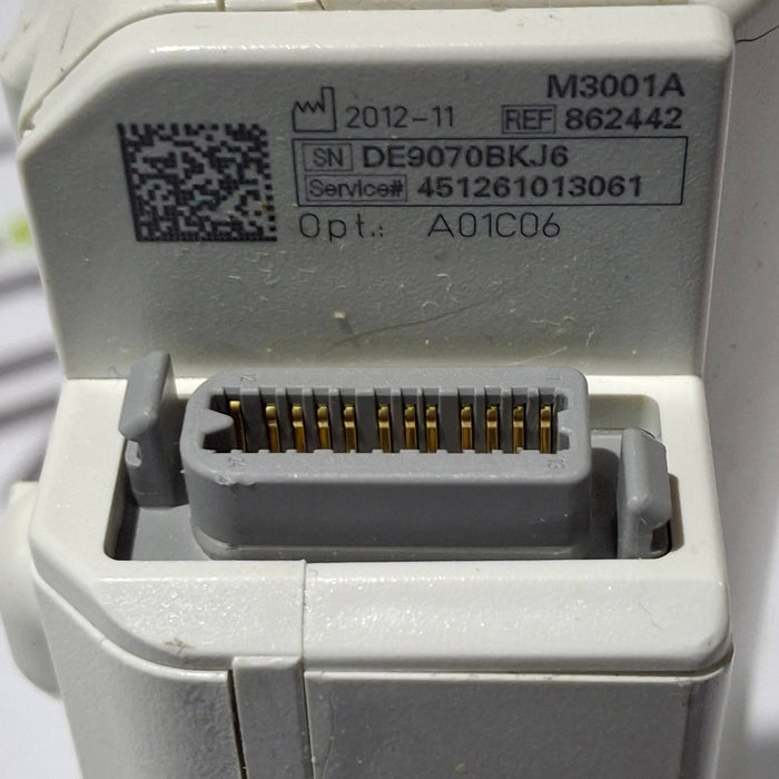 Philips M3001A-A01C06 Fast SpO2, NIBP, ECG, Temp, IBP MMS Module