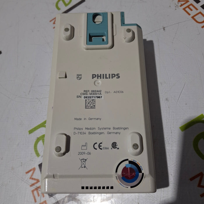 Philips M3001A-A01C06 Fast SpO2, NIBP, ECG, Temp, IBP MMS Module