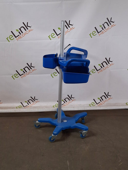 GE Healthcare Roll Stand Mobility Workstation for Dinamap Monitors