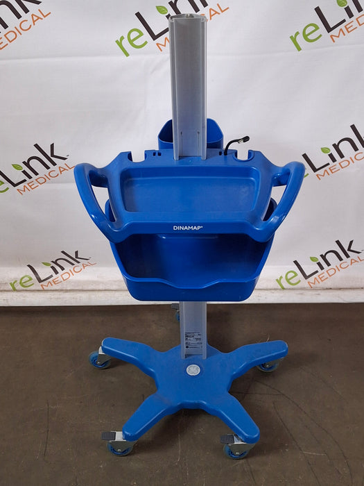 GE Healthcare Roll Stand Mobility Workstation for Dinamap Monitors