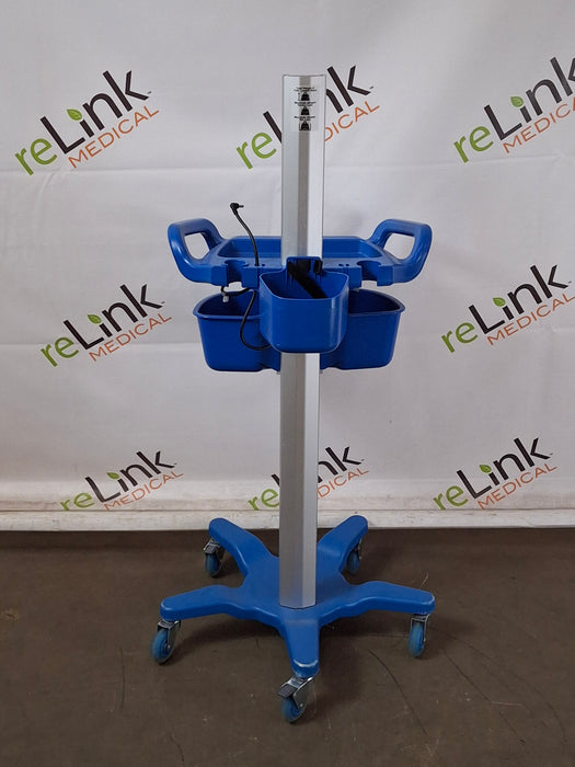 GE Healthcare Roll Stand Mobility Workstation for Dinamap Monitors